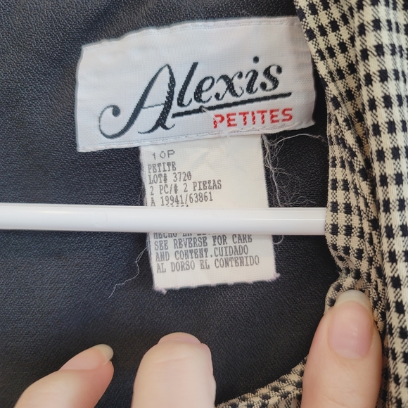 Alexis Black Sheath Dress Size 10 Petite - Picture 5 of 14